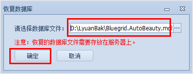 自動恢復數據，汽車美容連鎖管理系統